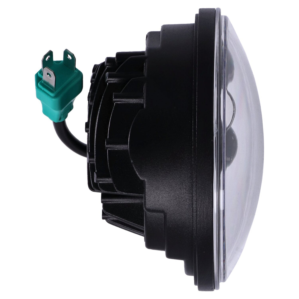 MCS Bright, 5-3/4" LED headlamp unit. Black 3