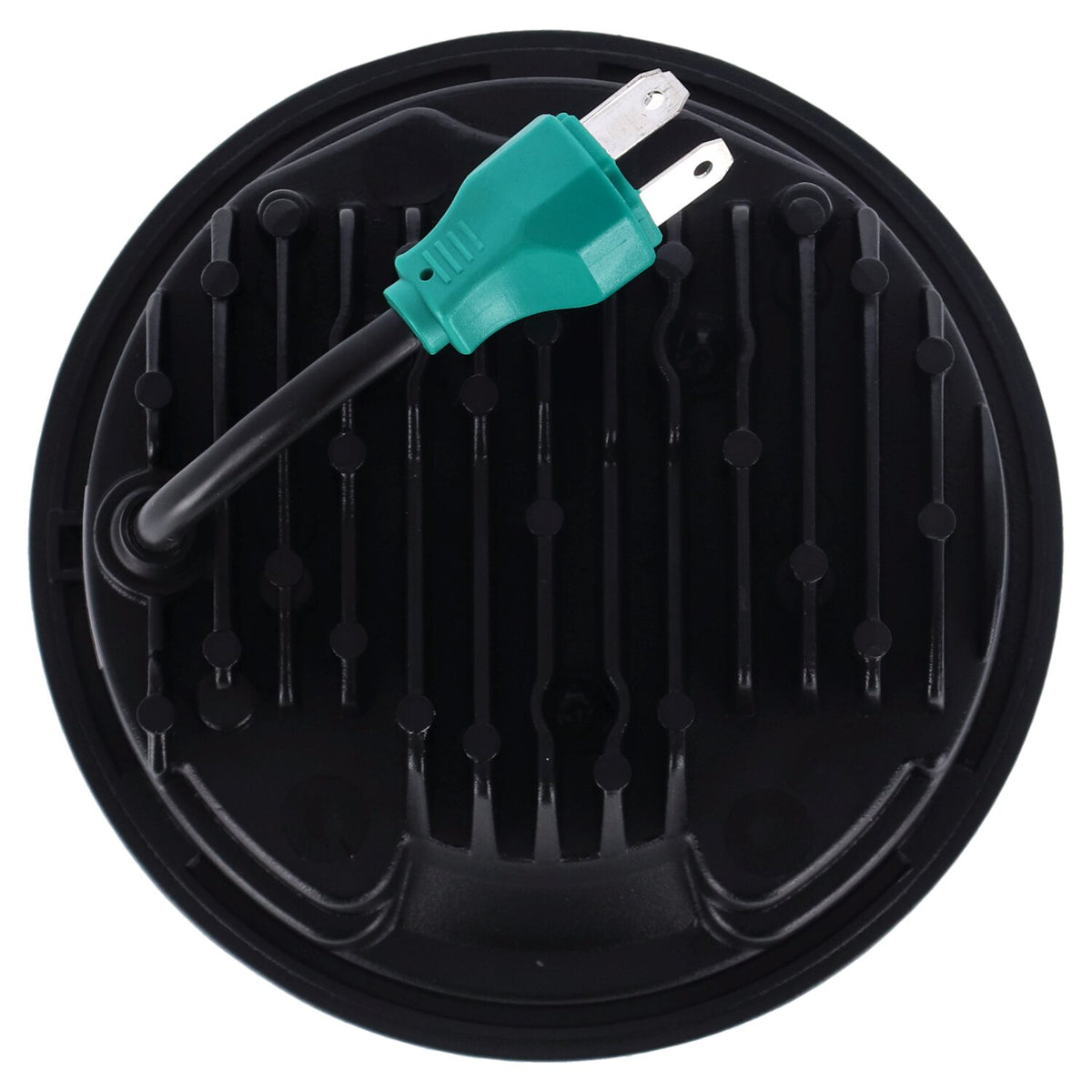MCS Bright, 5-3/4" LED headlamp unit. Black 4