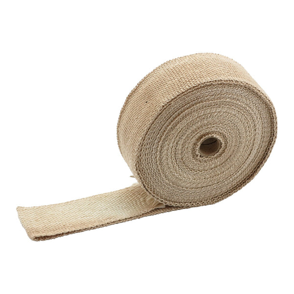 MCS Exhaust insulating wrap. 2" wide light brown 1