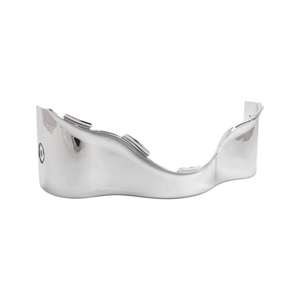 MCS Lower outer batwing fairing trim skirt. Chrome 1