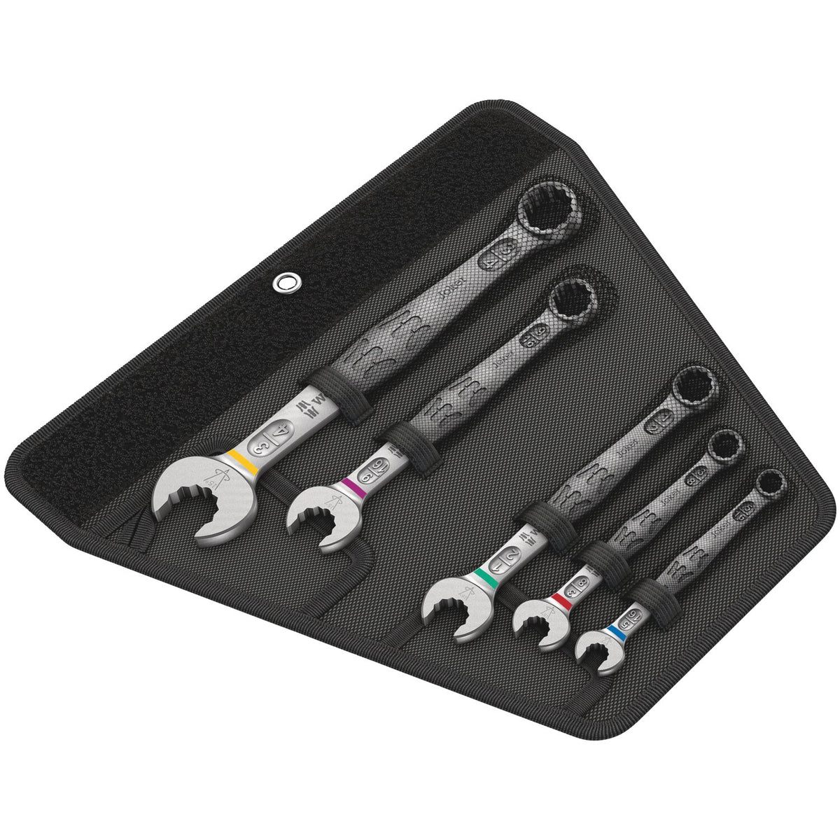 Wera wrench open/box end set 5-pc Joker 6003 series -US size 1