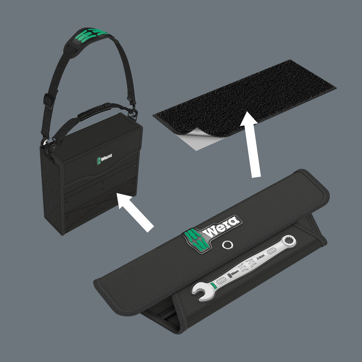Wera wrench open/box end set 8-pc Joker 6003 series -US size 7