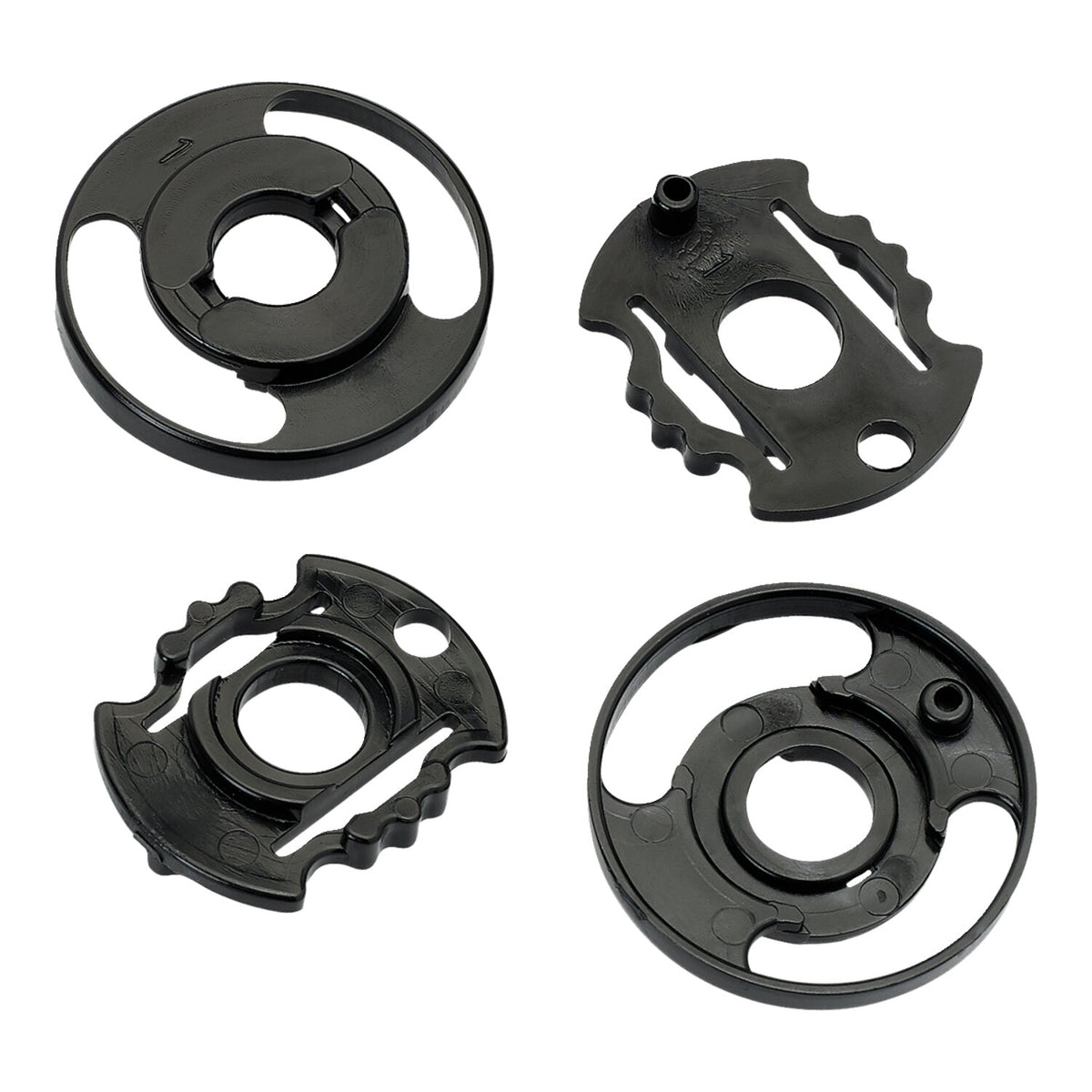 Biltwell Gen2 baseplate kit - black (pair) 1
