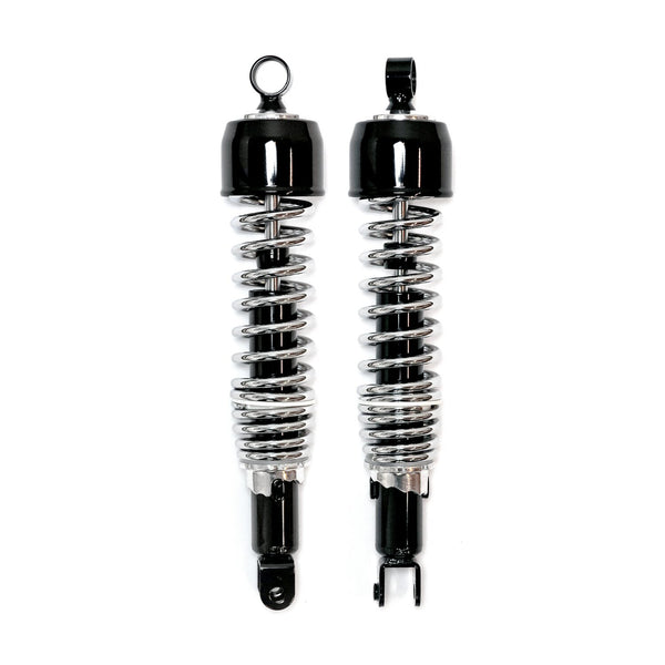 Emgo shock absorbers black/chrome 1