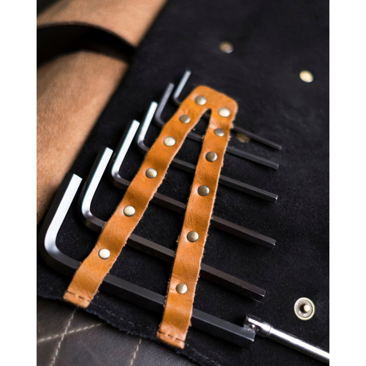 Tripmachine Trip Machine Tool Roll black/vintage tan 5