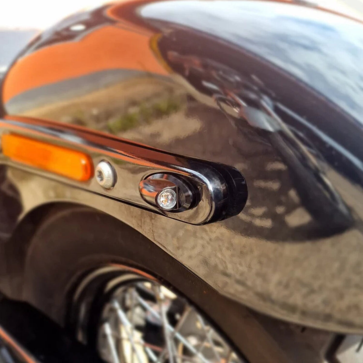Motogadget, Mo.blaze Tens LED Turn signal. Black 3