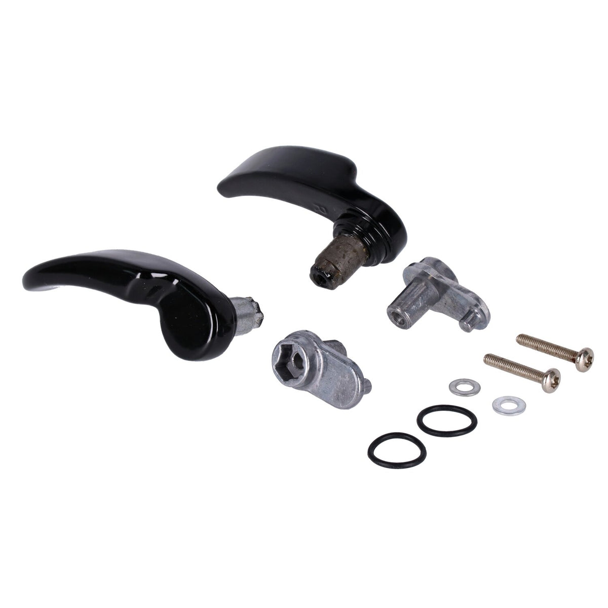 MCS Saddlebag lid lifter set. Black 1