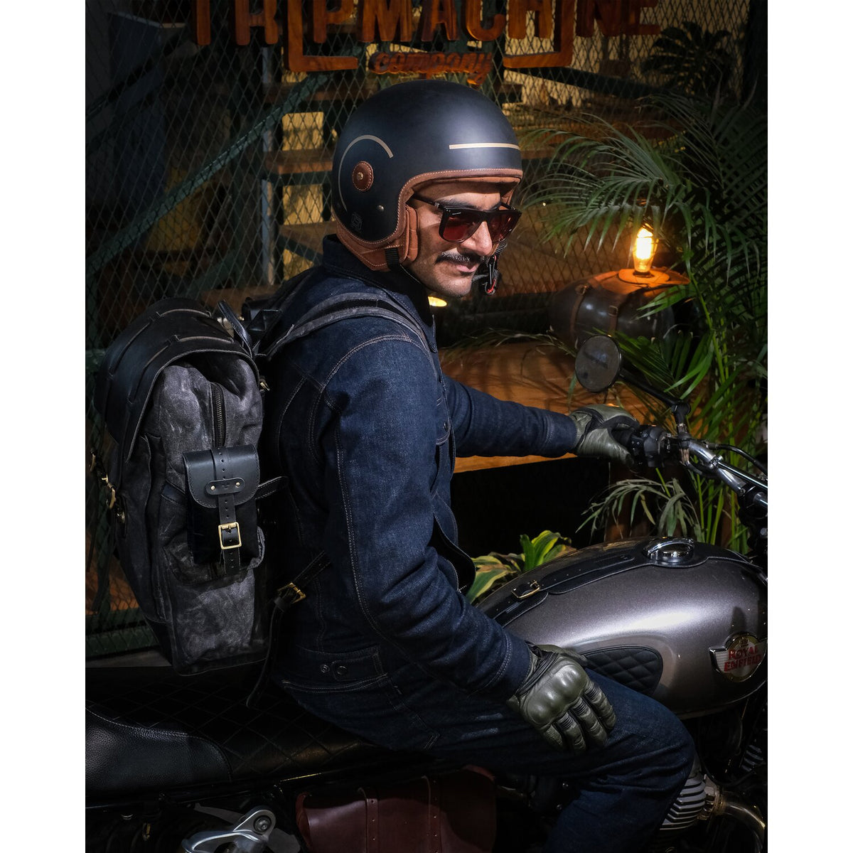 Tripmachine Trip Machine, Moto Exclusive Utility Pouch. Black 6