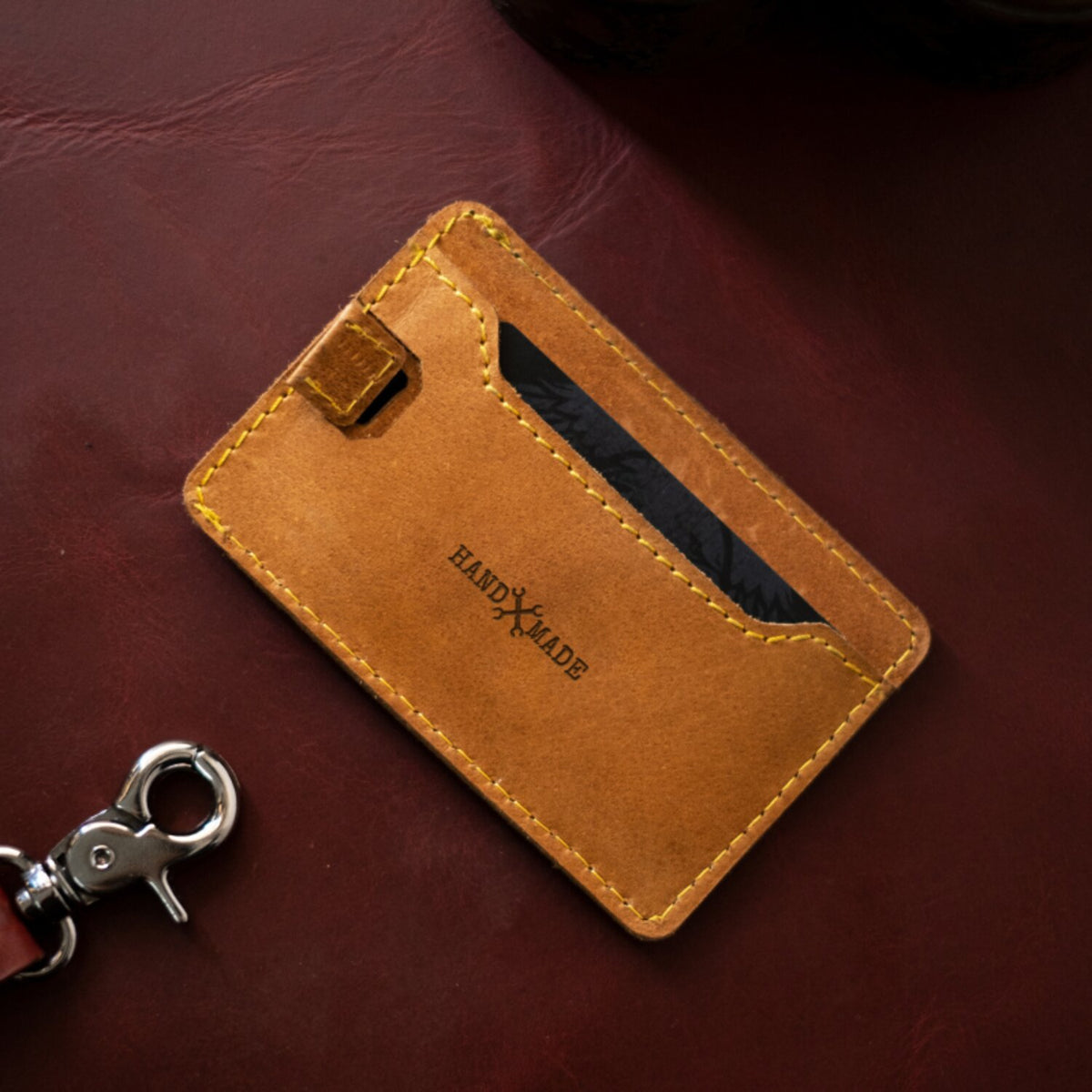 Tripmachine Trip Machine Wiberg cardholder vintage tan 6