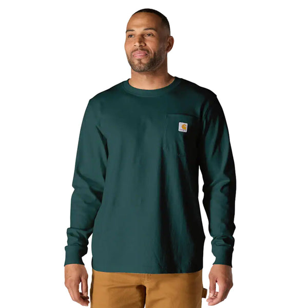Carhartt Mountain long sleeve greenstone 1