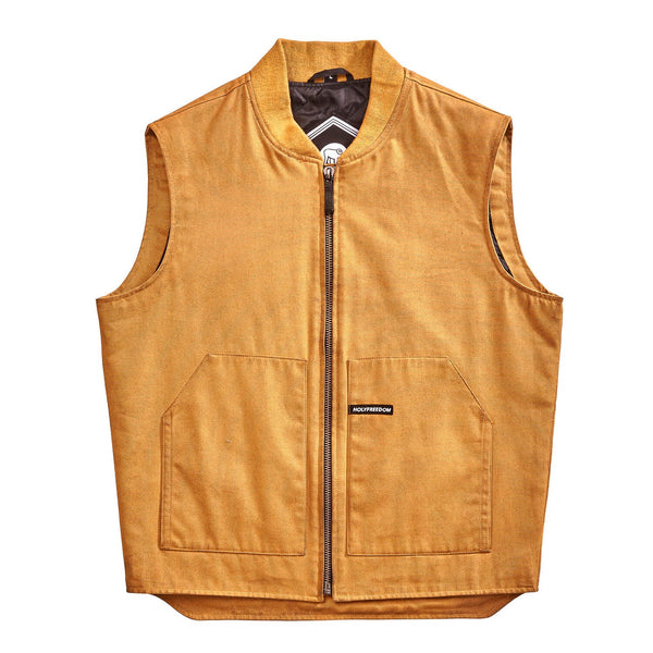 Holy Freedom Worker Vest Havana vest yellow 1
