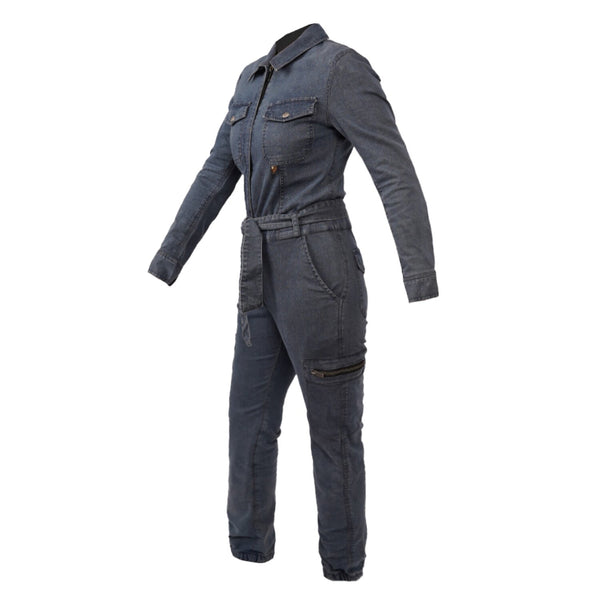 By City Black Hawk female overall denim 1