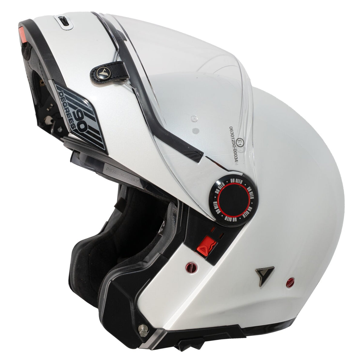 By City 90 Degrees helmet pearl white 5