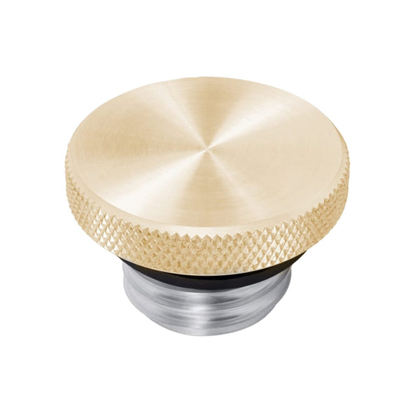 Motone, vented gas cap. Brass/aluminum 1