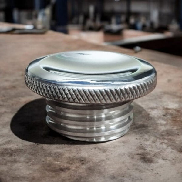 Motone, Jetson dished low profile gas cap. Clear 1