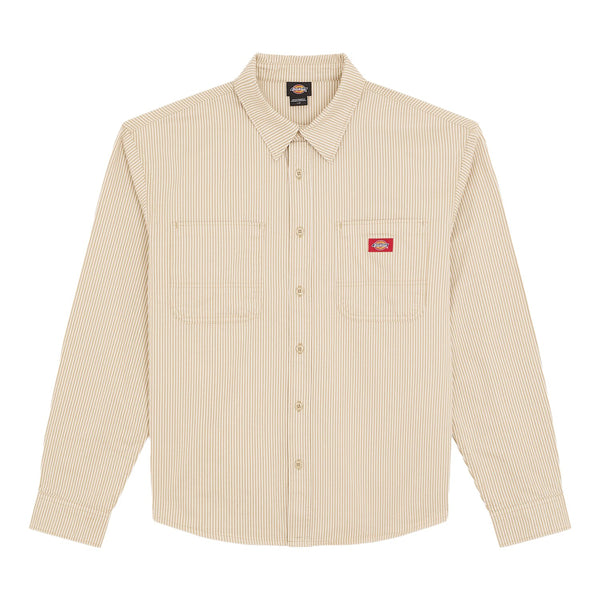 Dickies Hickory work shirt eucalyptus 1