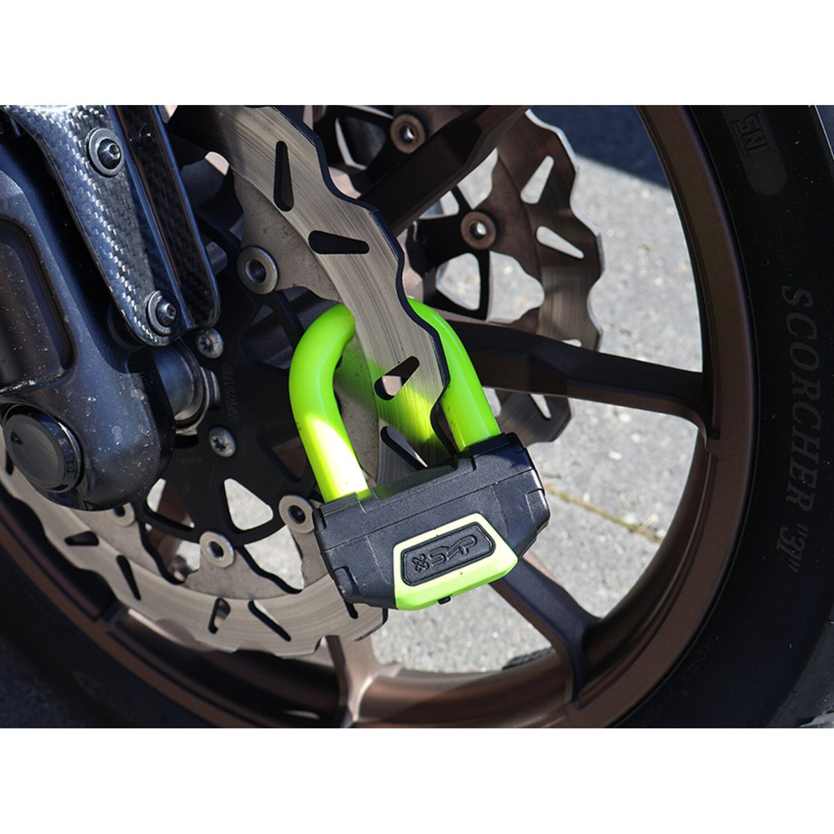 SXP, EV Disc Lock. Neon Yellow 2