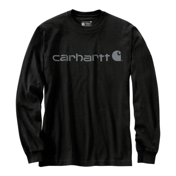 Carhartt Dearborn Logo long sleeve black 1