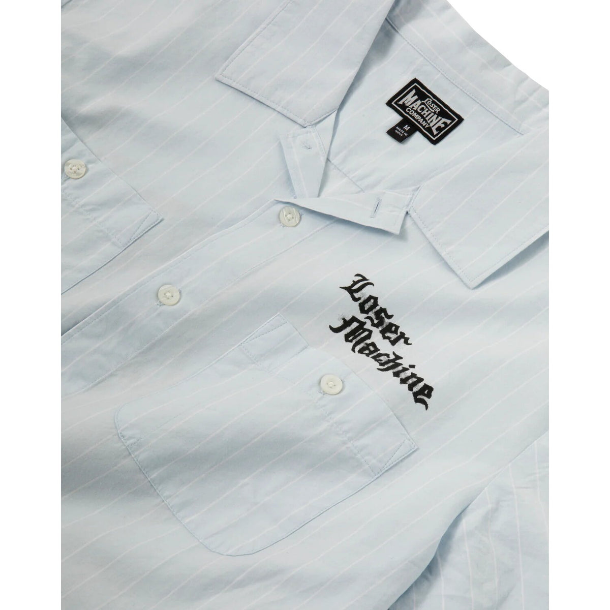 Loser Machine Company Loser Machine Attendant shirt light blue 3
