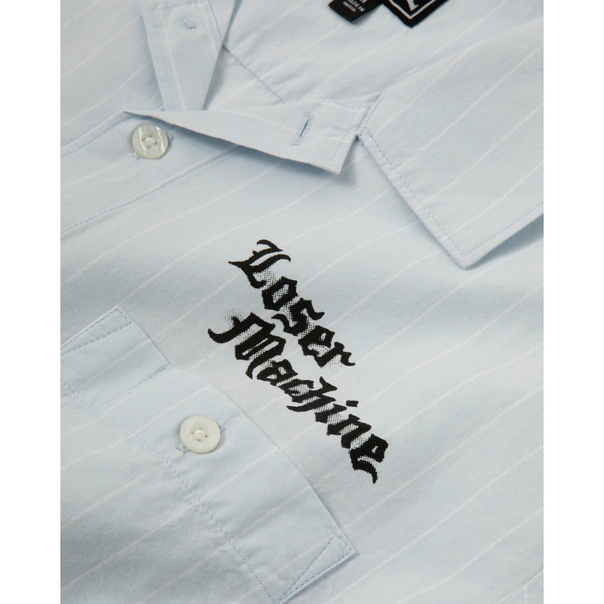 Loser Machine Company Loser Machine Attendant shirt light blue 5