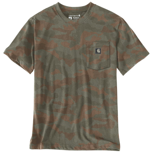 Carhartt Irvine Relaxed Camo T-Shirt Army green camo 1