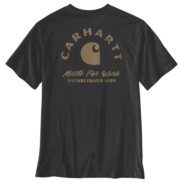 Carhartt Irvine Relaxed Work T-Shirt black 1