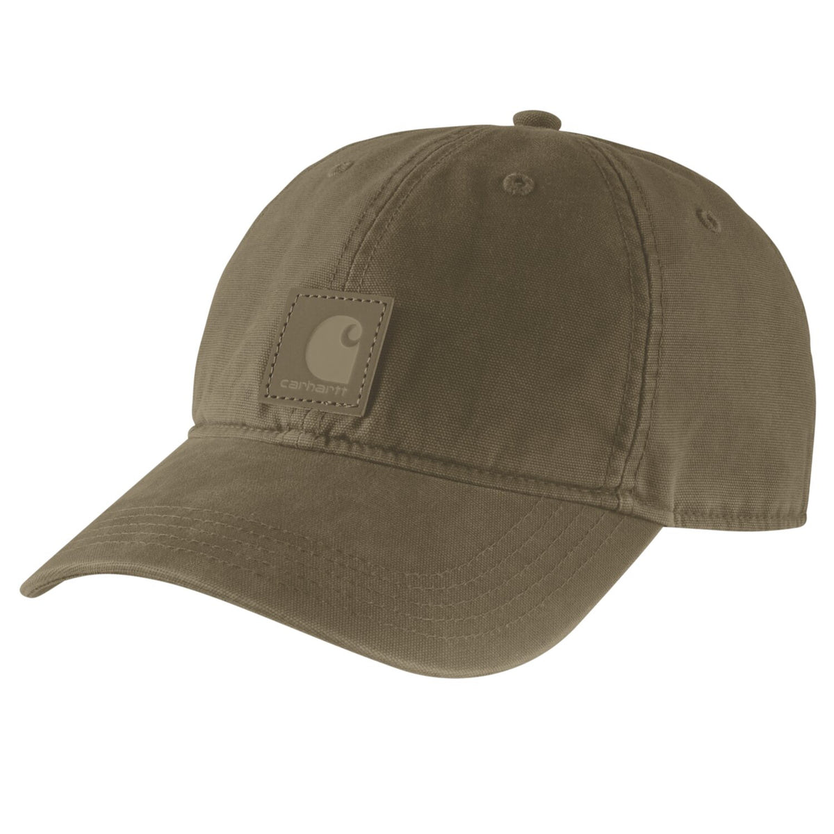 Carhartt Odessa Leatherette cap burnished logs 1