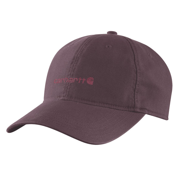Carhartt Canvas Embroidered Graphic cap deep cherrywood 1