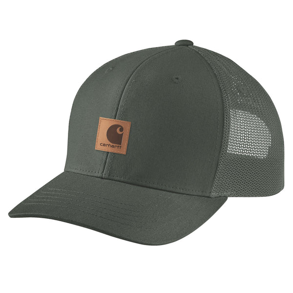 Carhartt Oakland Leatherette cap Forestry green 1