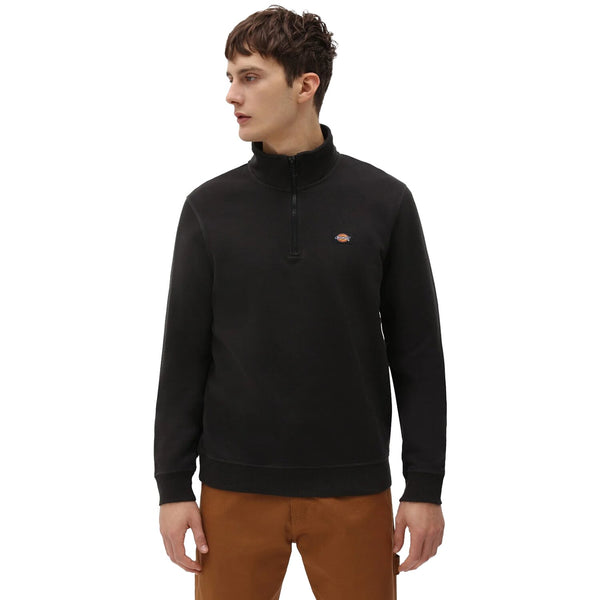 Dickies Oakport Quarter Zip black 1
