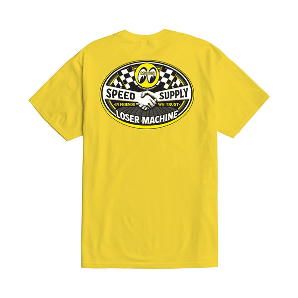Loser Machine Company Loser Machine Handshake t-shirt yellow 1