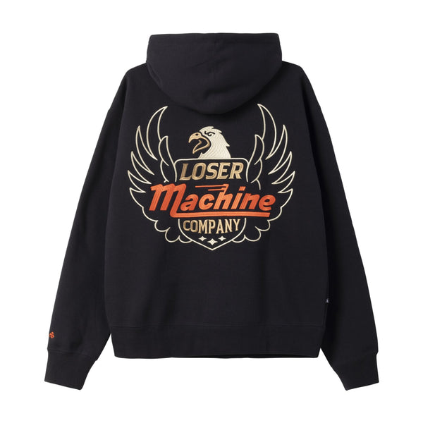 Loser Machine Company Loser Machine Cresta custom hoodie black 1