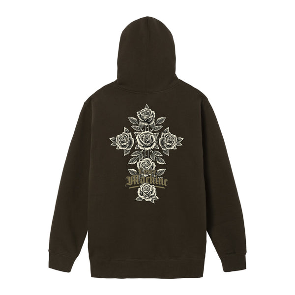 Loser Machine Company Loser Machine Rose Bush hoodie vest brown 1