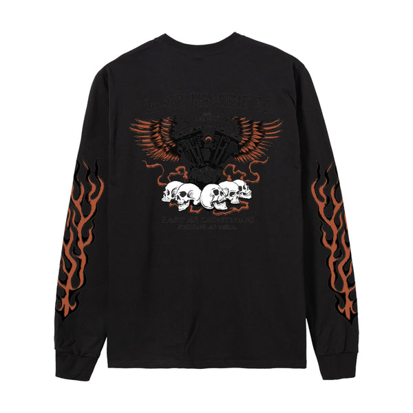 Loser Machine Company Loser Machine No Easy Way Out longsleeve shirt black 1