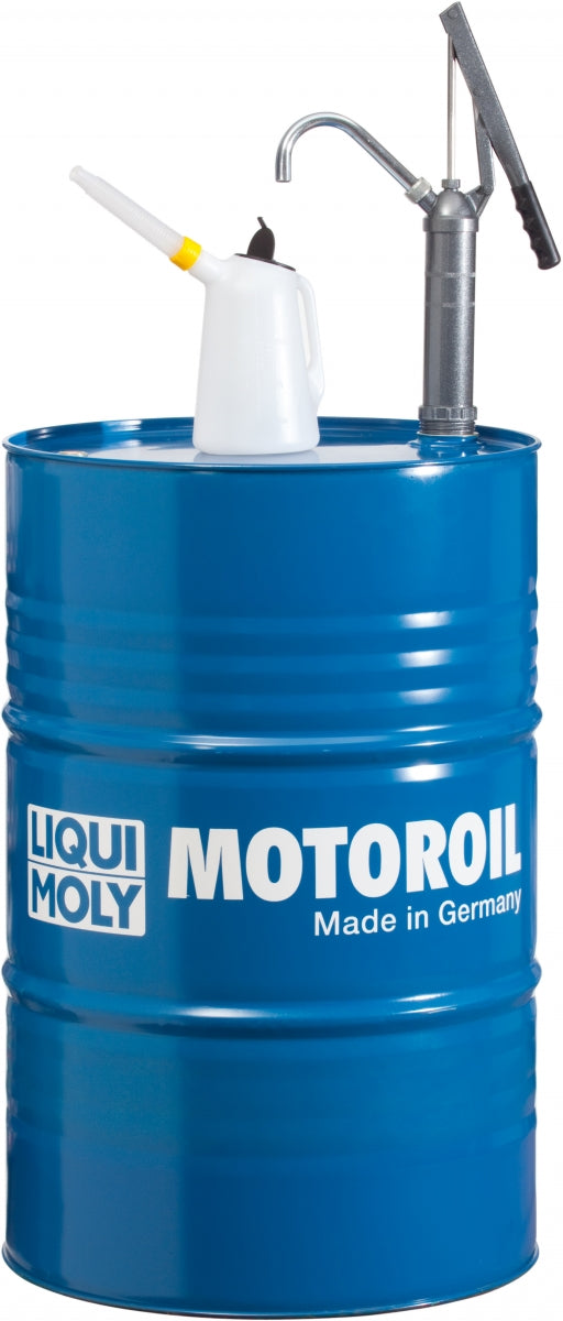 LIQUI MOLY OIL DRUM PACKET HANDPUMP AND CAN 1