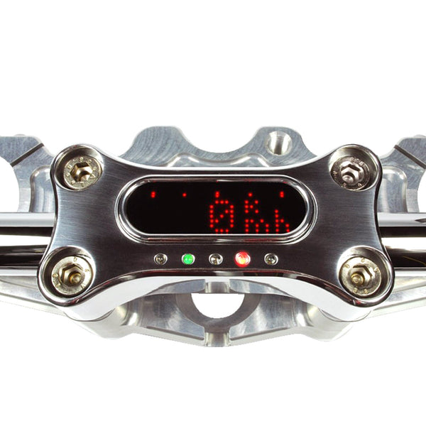 Motogadget, MSM handlebar top clamp. 22mm. Polished 1