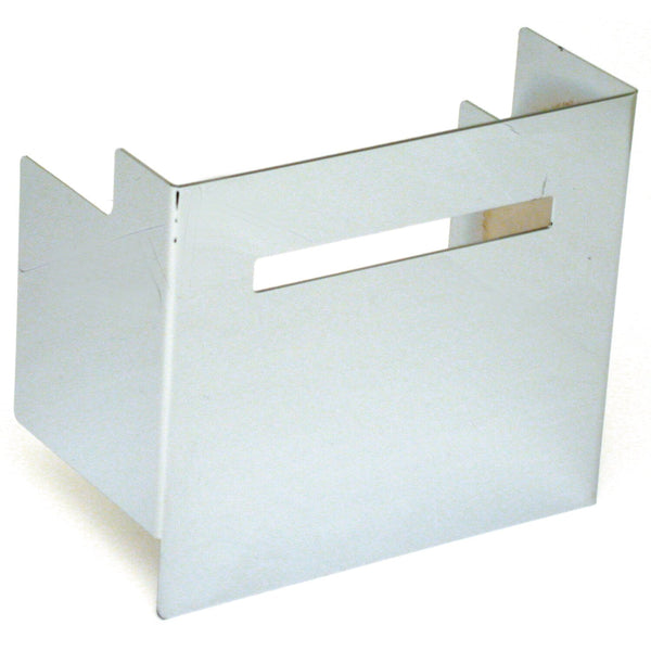 MCS Battery side cover, smooth with window. Chrome 1