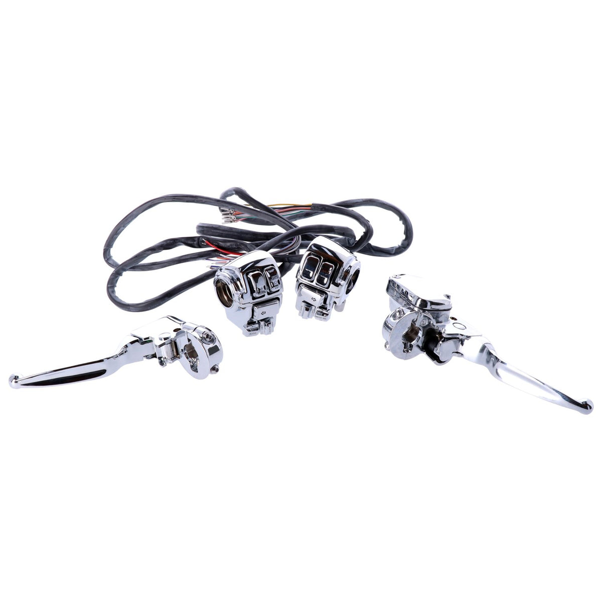 MCS Handlebar control kit chrome 1