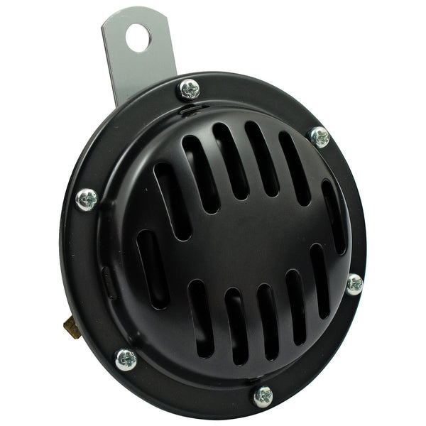 MCS Custom disc horn. 101mm. high tone. Black 1