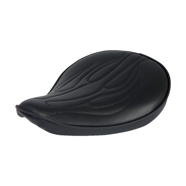 MCS Fitzz, custom solo seat. Black flame. Small. 4cm thick 1