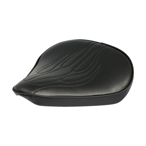 MCS Fitzz, custom solo seat. Black flame. Large. 4cm thick 1