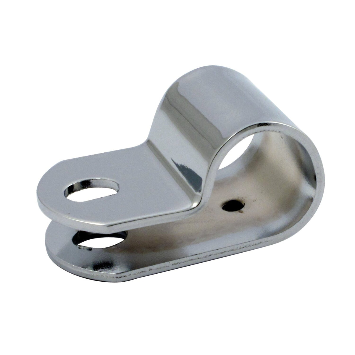 MCS Spotlamp / passing lamp mounting clamp. Chrome 2