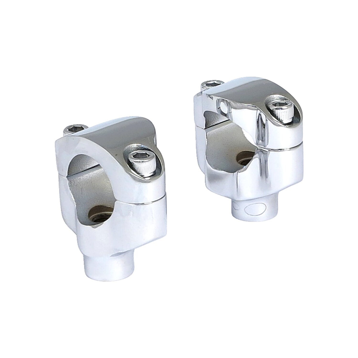 MCS Beach & Mini-Ape risers. 1-5/8" rise. 1-1/4". Chrome 1