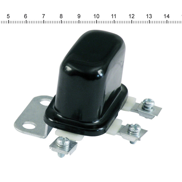 MCS Starter relay, mechanical. Black 1