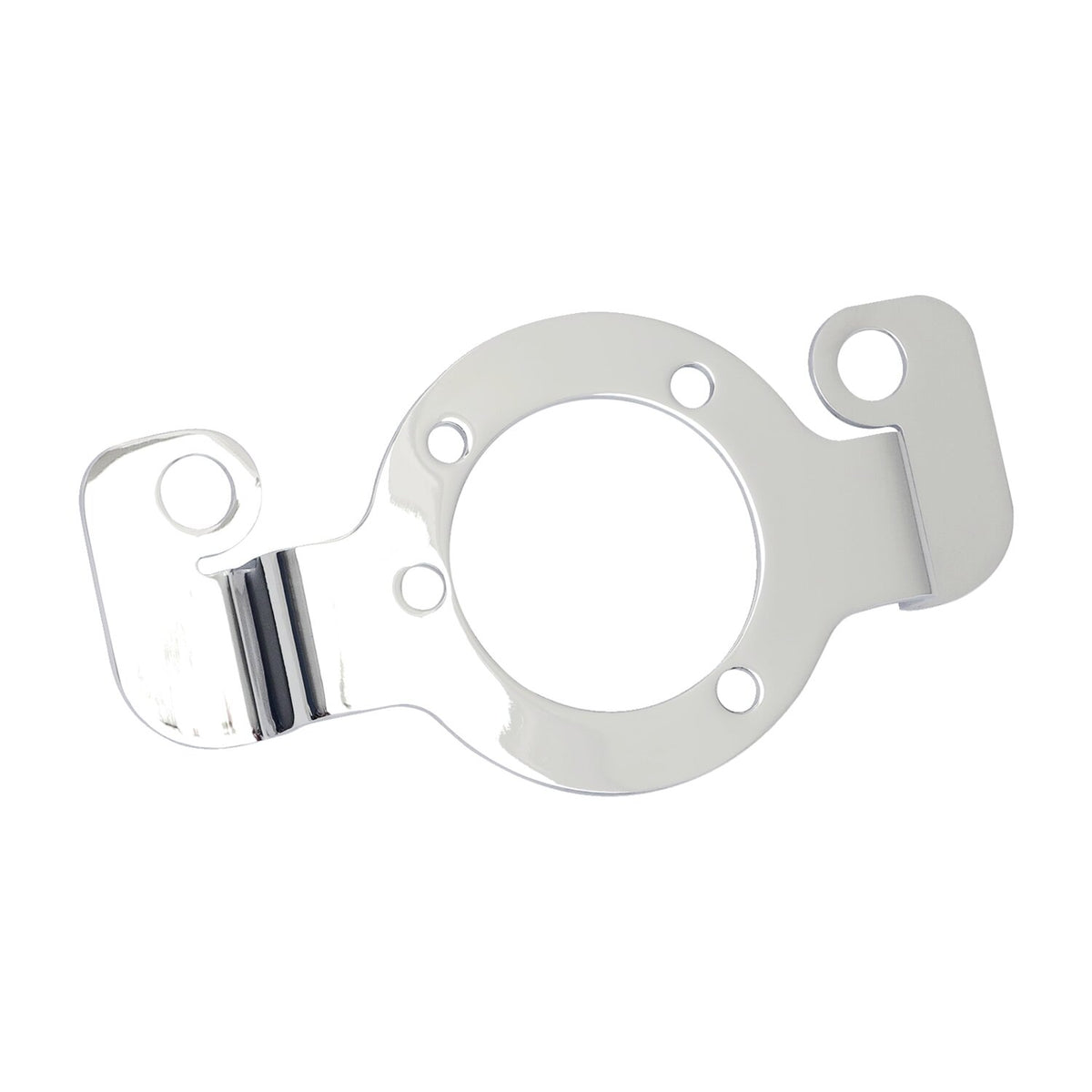 MCS Air cleaner adapter bracket. Chrome 1