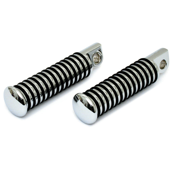MCS Sundance O-ring foot pegs. Small diameter. H-D male mount 1