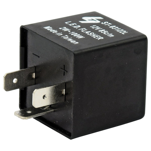 MCS Turn signal flasher, multi-current 2 to 100w. 12v 1