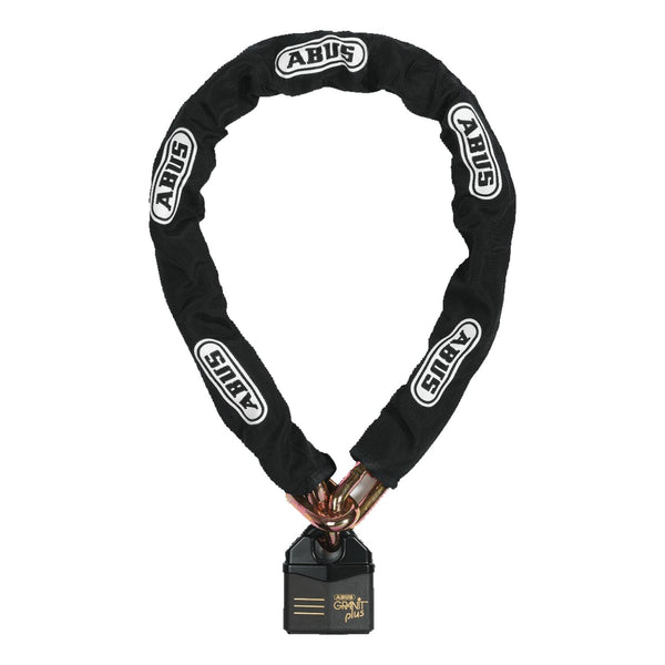 Abus, Granit 37RK/80 pad lock & 14KS120 black loop chain 1
