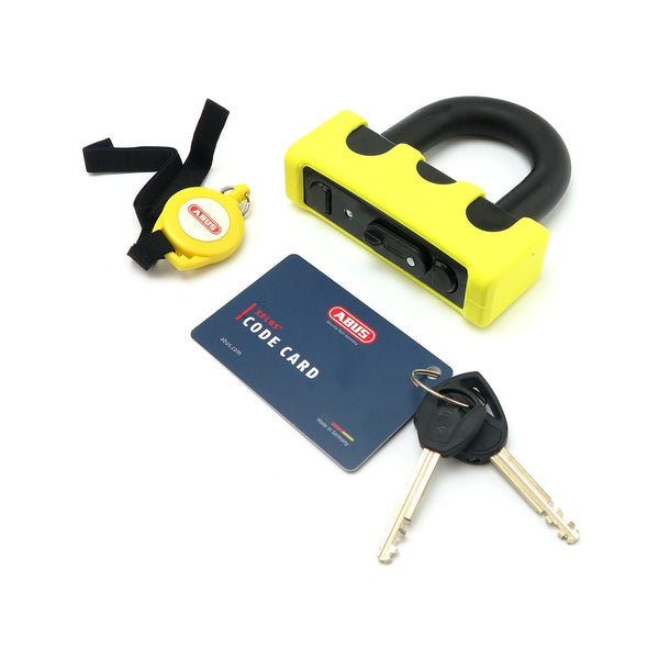 Abus, Granit Power XS 67 padlock. Yellow. Blister pack 1