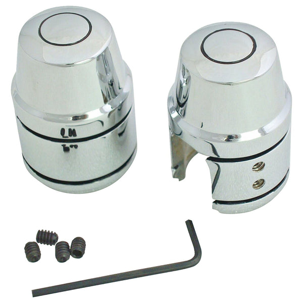 MCS Shock stud cover kit. Chrome 1